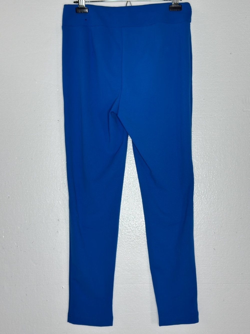 SOHO Apparel High Waist Slim Dress Pants Blue Sz M Stretch Career Work Trousers - Picture 7 of 11